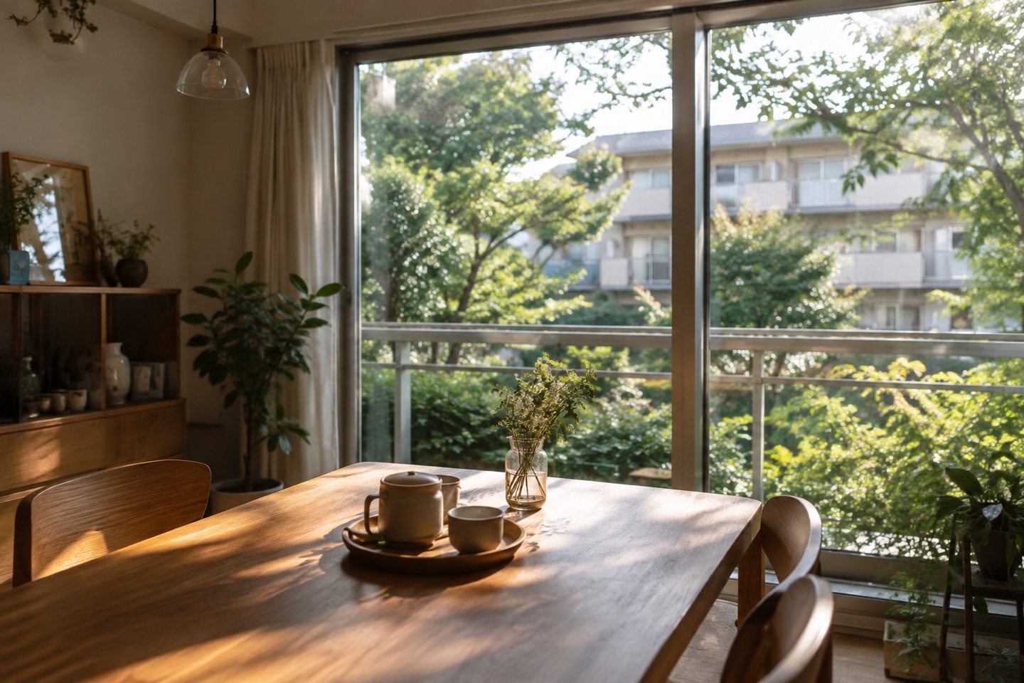 団地を買ってリノベーションを考える住まいのイメージ（AI生成。実際の施工事例ではありません）